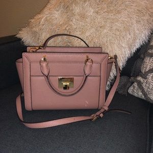 Michael Kors Mauve Pastel Pink Shoulder Bag